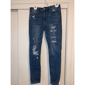 Super Stretch X Hi-Rise Ripped Jegging